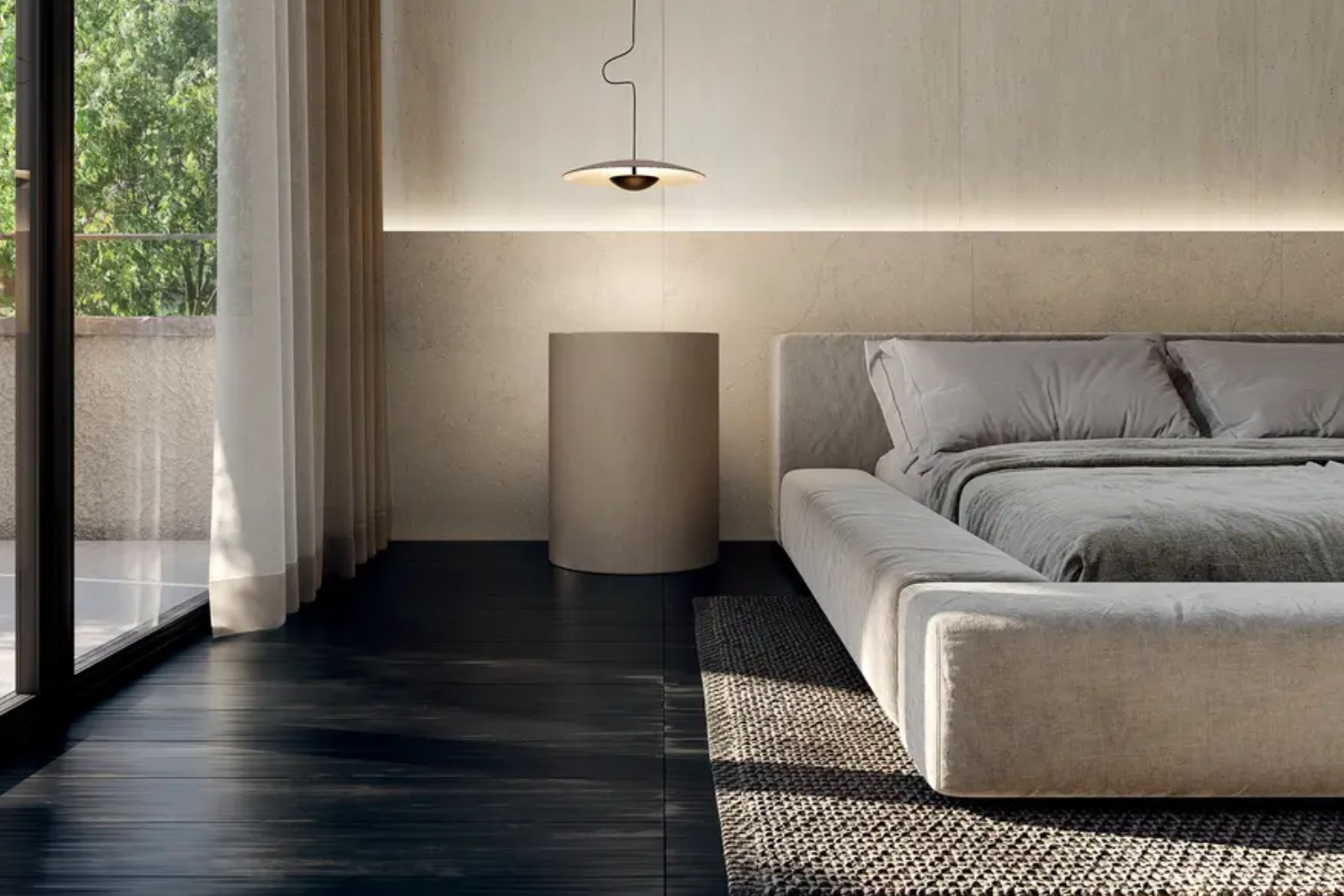 Minimalistyczna sypialnia w nowoczesnym wydaniu